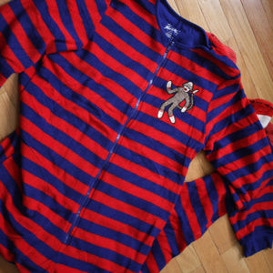 Adult Sock Monkey Onesie